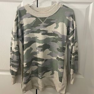 aerie oversized crewneck